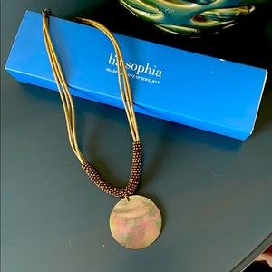 Lia Sophia multi strand necklace